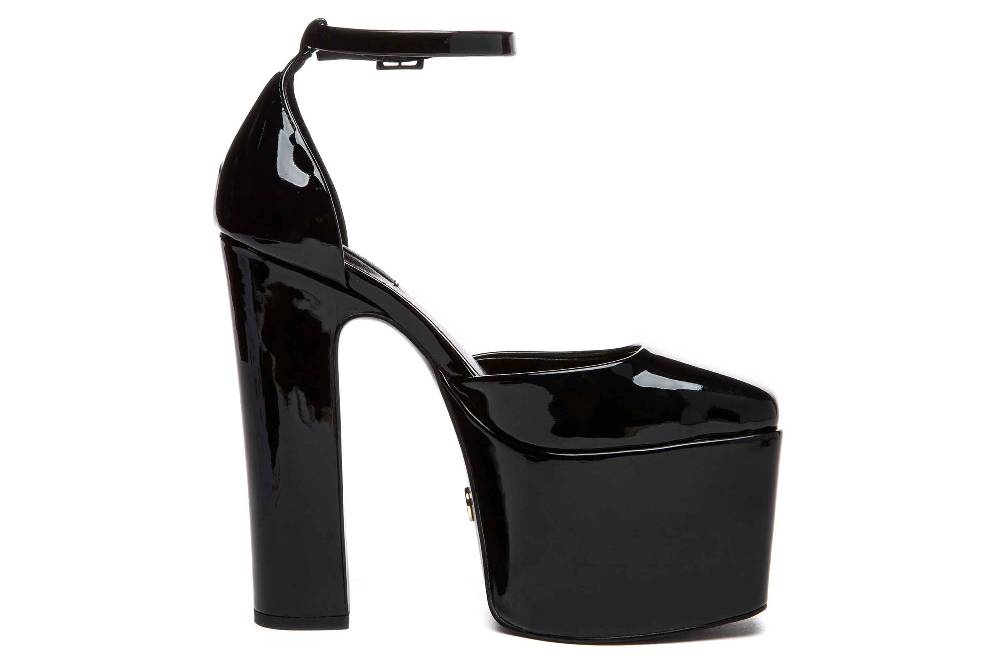 Giaro Pumps In Übergrößen Schwarz [D2C] SKYRISE BLACK SHINY Große Damenschuhe