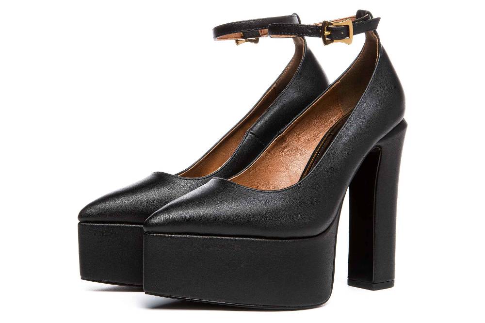Giaro Pumps In Übergrößen Schwarz [D2C] STYLET BLACK MATTE Große Damenschuhe