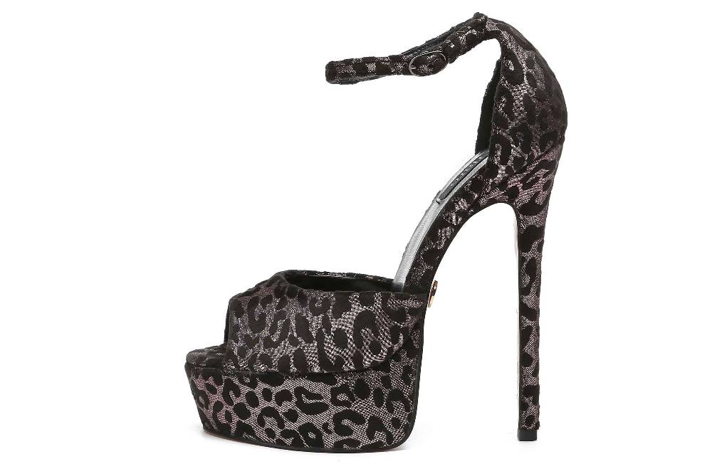 Giaro Sandaletten in Übergrößen Mehrfarbig [D2C] KYOTO LEO VELVET große Damenschuhe