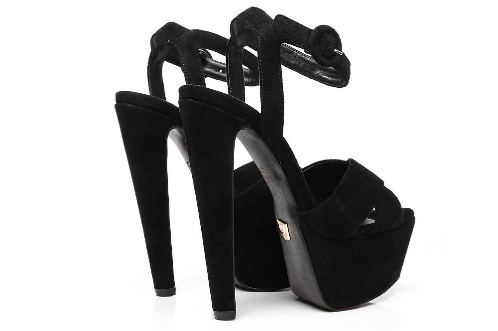 Giaro Sissi Sandalette In Übergrößen Schwarz Große Damenschuhe