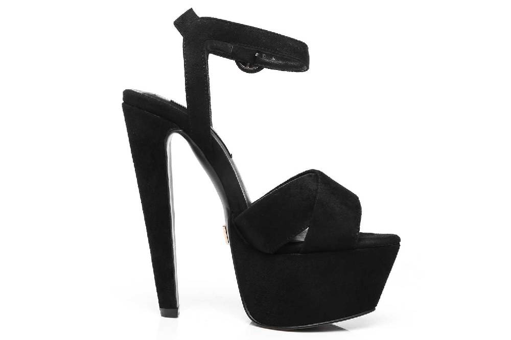 Giaro Sissi Sandalette In Übergrößen Schwarz Große Damenschuhe