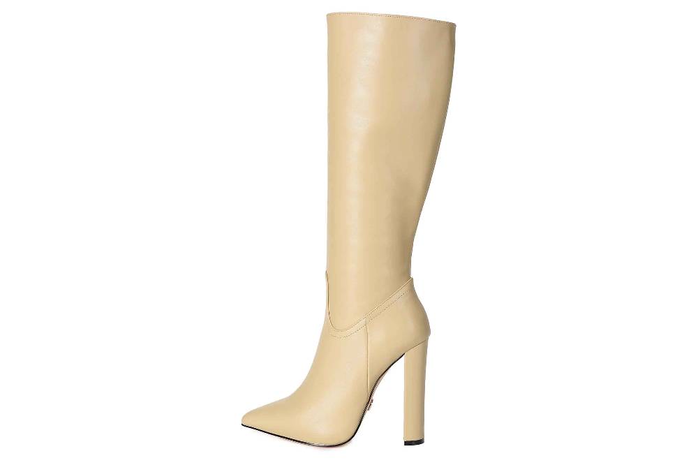 Giaro Stiefel in Übergrößen Beige [D2C] TAKEN NATUR MATTE große Damenschuhe