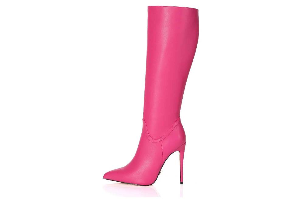 Giaro Stiefel in Übergrößen Pink [D2C] MILA FUCHSIA MATTE große Damenschuhe