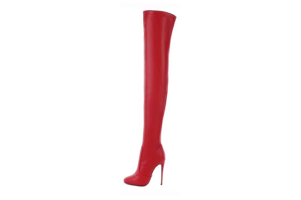 Giaro Stiefel in Übergrößen Rot [D2C] BELINDA RED MATTE große Damenschuhe