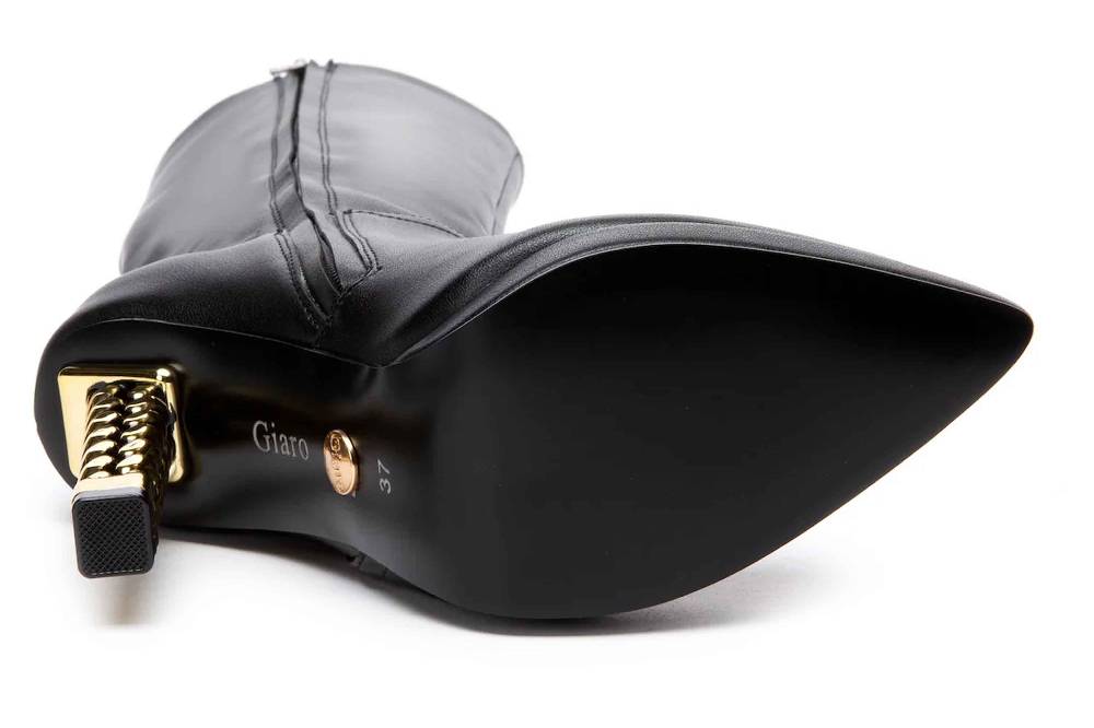 Giaro Stiefel In Übergrößen Schwarz [D2C] ADALINE BLACK MATTE Große Damenschuhe