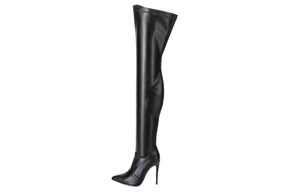 Giaro Stiefel in Übergrößen Schwarz [D2C] ARABELLA BLACK MATTE große Damenschuhe
