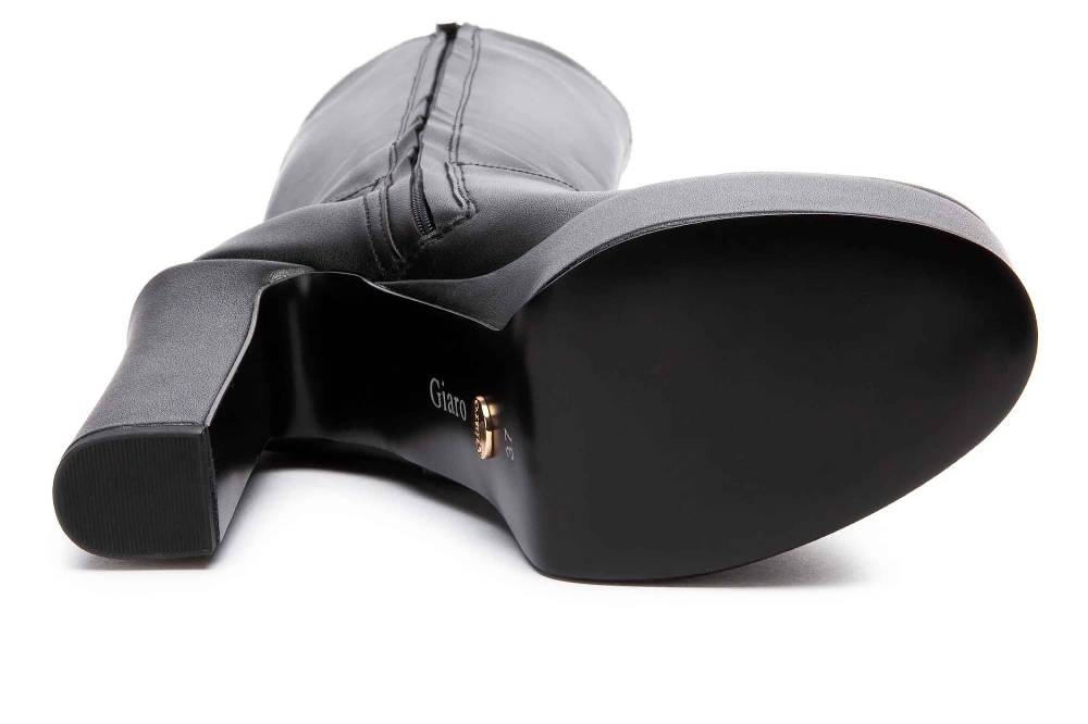 Giaro Stiefel In Übergrößen Schwarz [D2C] BASTRO BLACK MATTE Große Damenschuhe