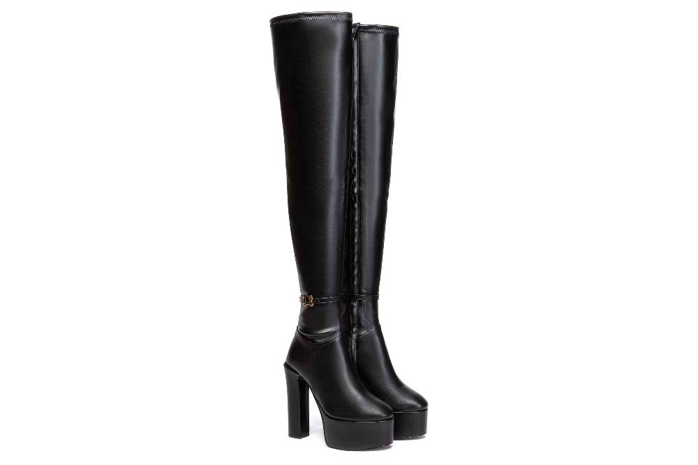 Giaro Stiefel In Übergrößen Schwarz [D2C] BRYANNA BLACK MATTE Große Damenschuhe