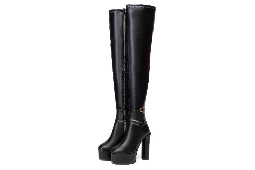 Giaro Stiefel In Übergrößen Schwarz [D2C] BRYANNA BLACK MATTE Große Damenschuhe