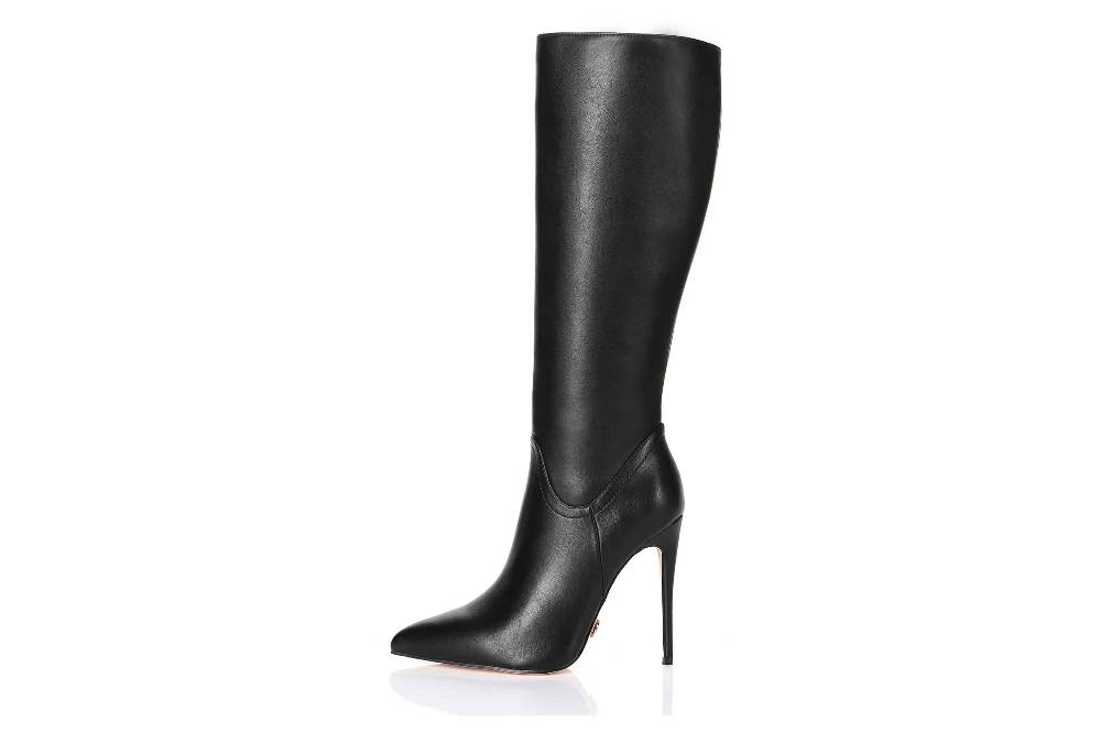 Giaro Stiefel in Übergrößen Schwarz [D2C] MILA BLACK MATTE große Damenschuhe