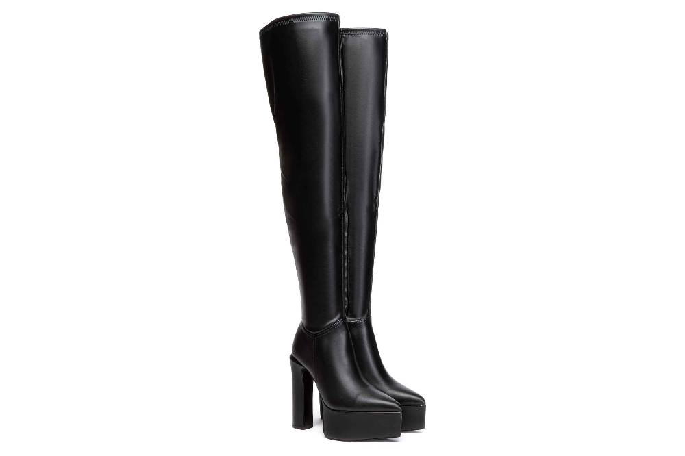 Giaro Stiefel In Übergrößen Schwarz [D2C] SAPHINA BLACK MATTE Große Damenschuhe