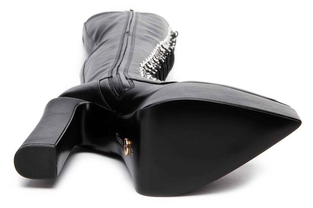 Giaro Stiefel In Übergrößen Schwarz [D2C] SECRETZ BLACK MATTE Große Damenschuhe