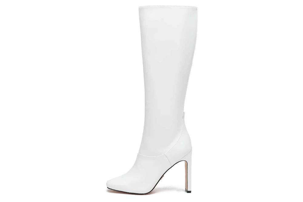 Giaro Stiefel in Übergrößen Weiß [D2C] DANIA WHITE MATTE große Damenschuhe