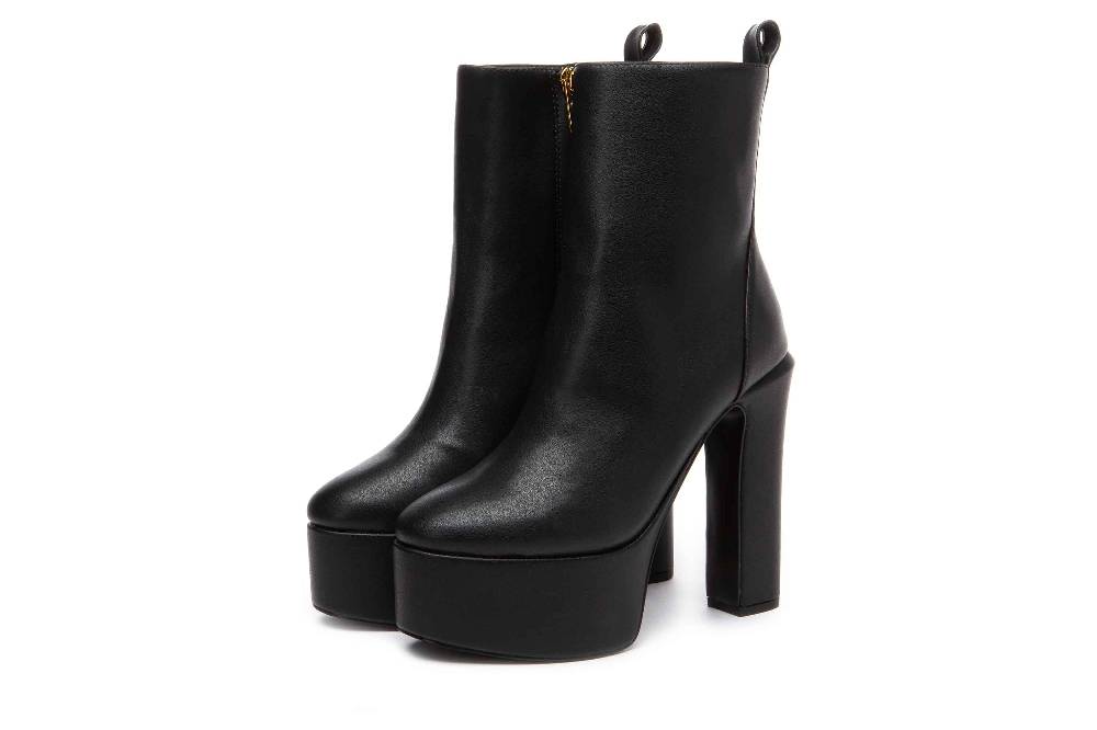 Giaro Stiefeletten In Übergrößen Schwarz [D2C] BAMARA BLACK MATTE Große Damenschuhe