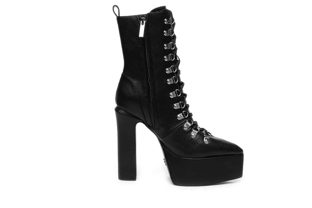 Giaro Stiefeletten In Übergrößen Schwarz [D2C] SCENIC BLACK MATTE Große Damenschuhe