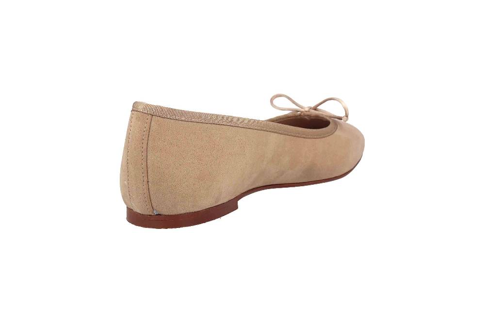 GIULIA Ballerinas In Übergrößen Beige 68183 Große Damenschuhe