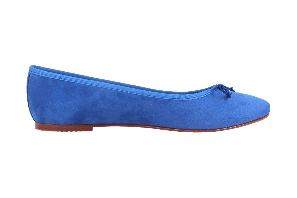 GIULIA Ballerinas In Übergrößen Blau 68181 Große Damenschuhe