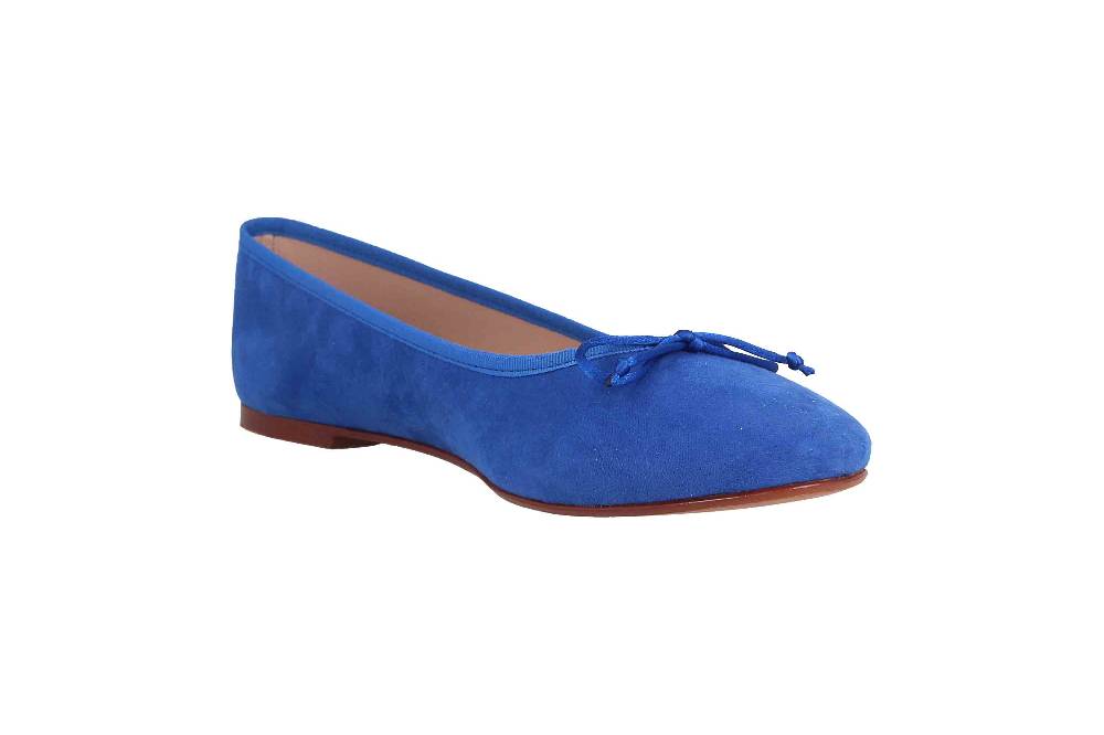 GIULIA Ballerinas In Übergrößen Blau 68181 Große Damenschuhe