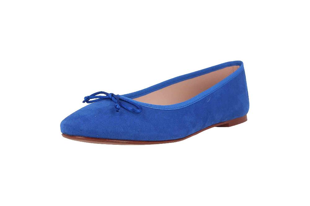 GIULIA Ballerinas In Übergrößen Blau 68181 Große Damenschuhe