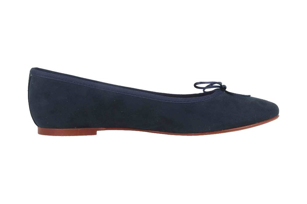 GIULIA Ballerinas In Übergrößen Blau 68189 Große Damenschuhe