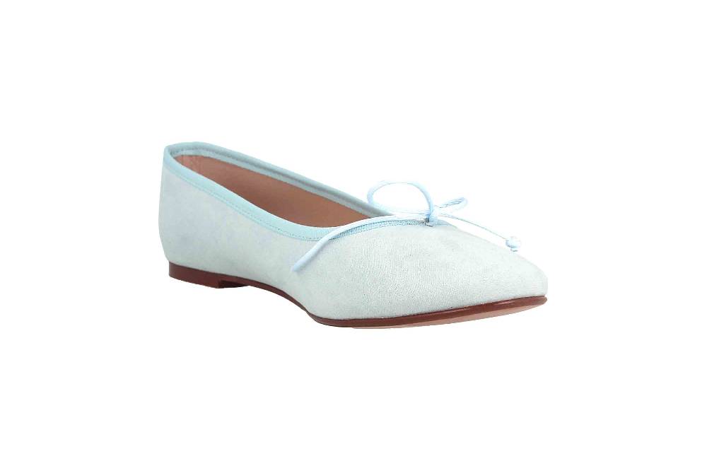 GIULIA Ballerinas In Übergrößen Blau 68409 Große Damenschuhe