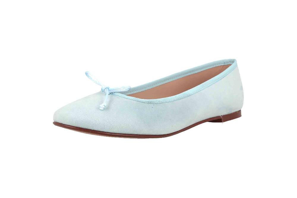 GIULIA Ballerinas In Übergrößen Blau 68409 Große Damenschuhe