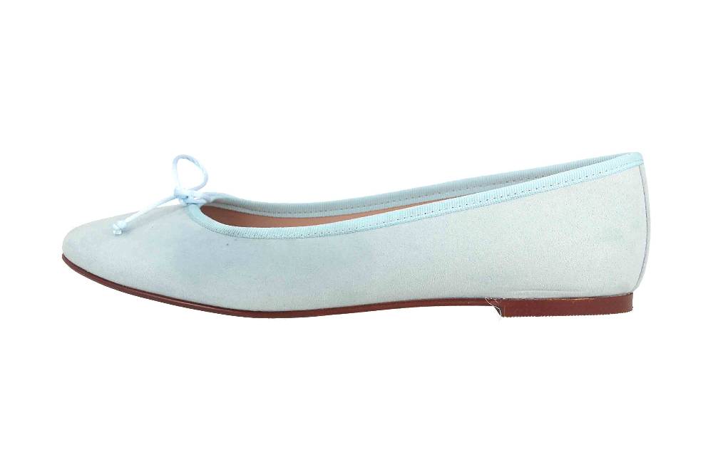 GIULIA Ballerinas in Übergrößen Blau 68409 große Damenschuhe