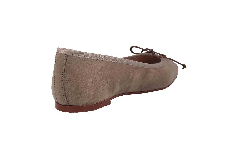 GIULIA Ballerinas In Übergrößen Grau 68197 Große Damenschuhe