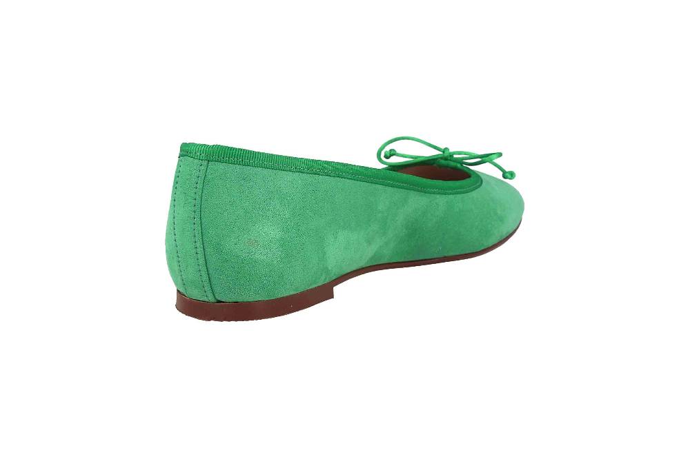 GIULIA Ballerinas In Übergrößen Grün 68185 Große Damenschuhe