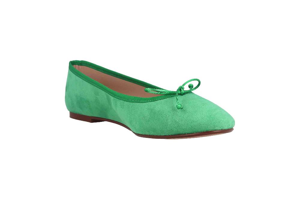 GIULIA Ballerinas In Übergrößen Grün 68185 Große Damenschuhe