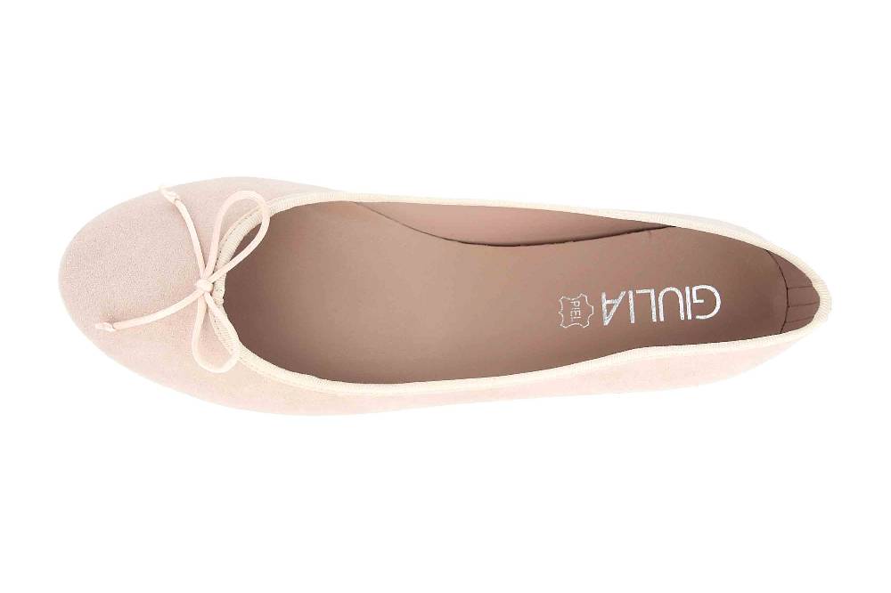 GIULIA Ballerinas In Übergrößen Rosa 68195 Große Damenschuhe