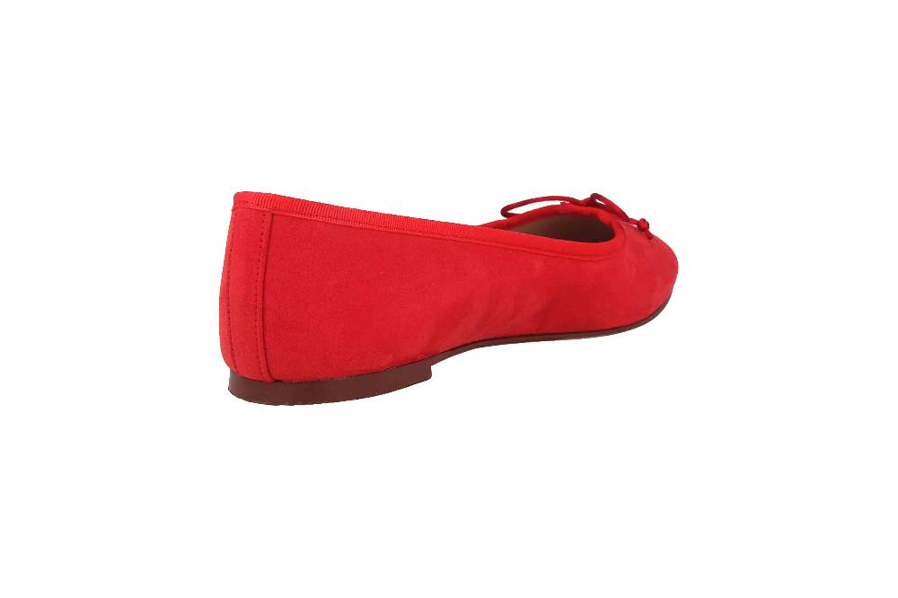 GIULIA Ballerinas In Übergrößen Rot 68192 Große Damenschuhe