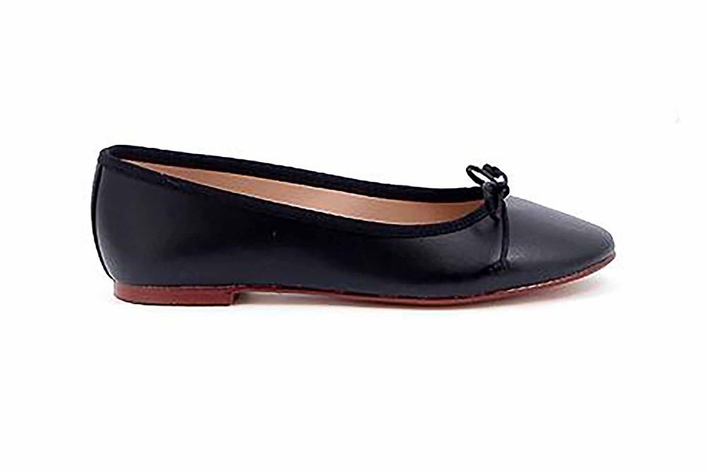 GIULIA Ballerinas In Übergrößen Schwarz 68206 Große Damenschuhe