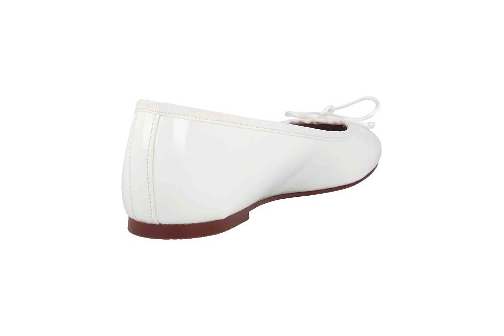 GIULIA Ballerinas In Übergrößen Weiß 68176 Große Damenschuhe