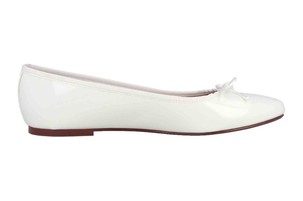 GIULIA Ballerinas In Übergrößen Weiß 68176 Große Damenschuhe