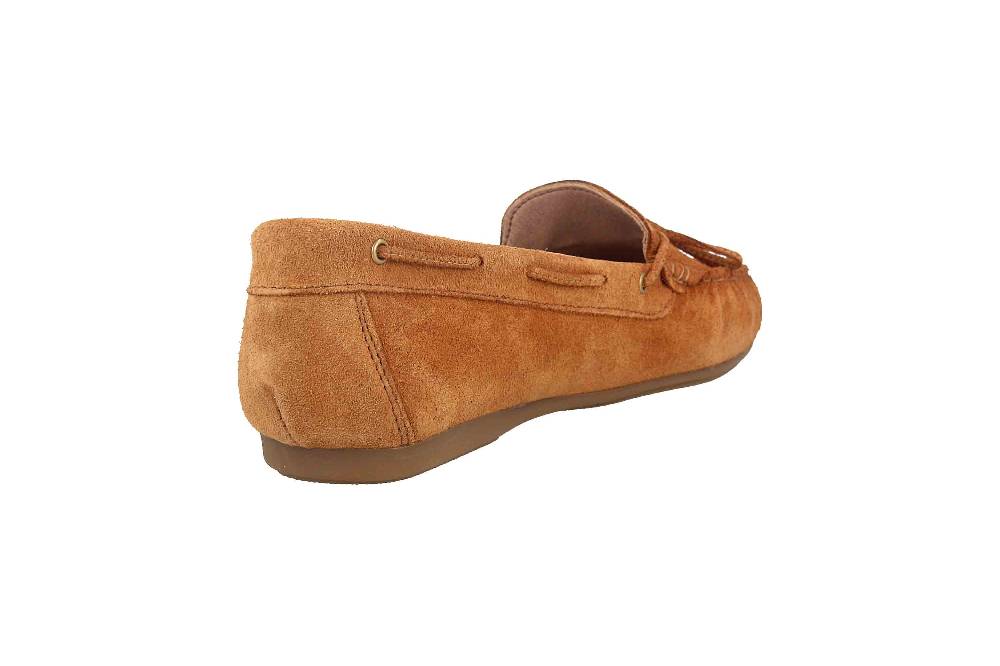 GIULIA Mokassin In Übergrößen Braun 71506 Große Damenschuhe