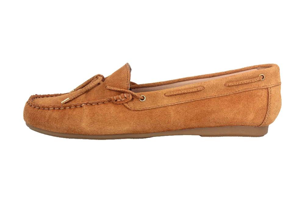 GIULIA Mokassin in Übergrößen Braun 71506 große Damenschuhe