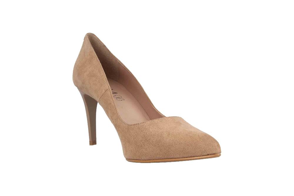 GIULIA Pumps In Übergrößen Beige 64436 Große Damenschuhe