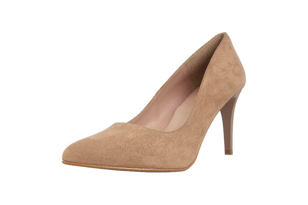 GIULIA Pumps In Übergrößen Beige 64436 Große Damenschuhe