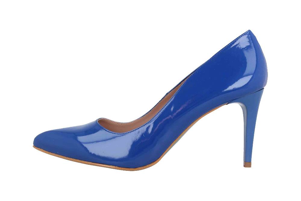 GIULIA Pumps in Übergrößen Blau 64429 große Damenschuhe