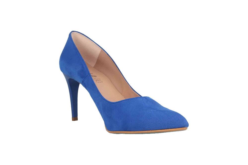 GIULIA Pumps In Übergrößen Blau 64441 Große Damenschuhe