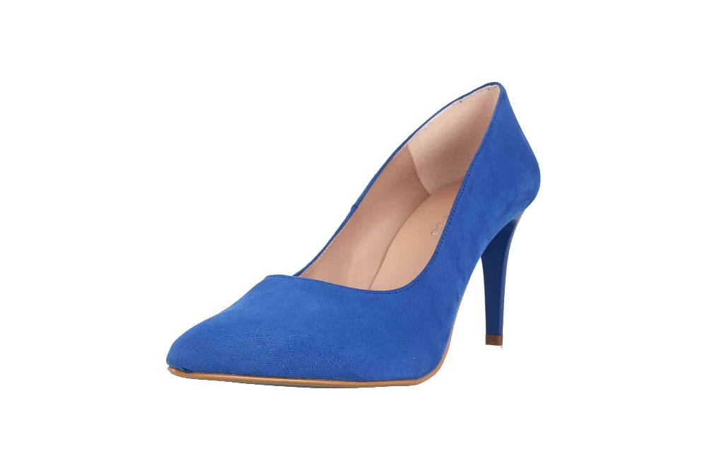 GIULIA Pumps In Übergrößen Blau 64441 Große Damenschuhe