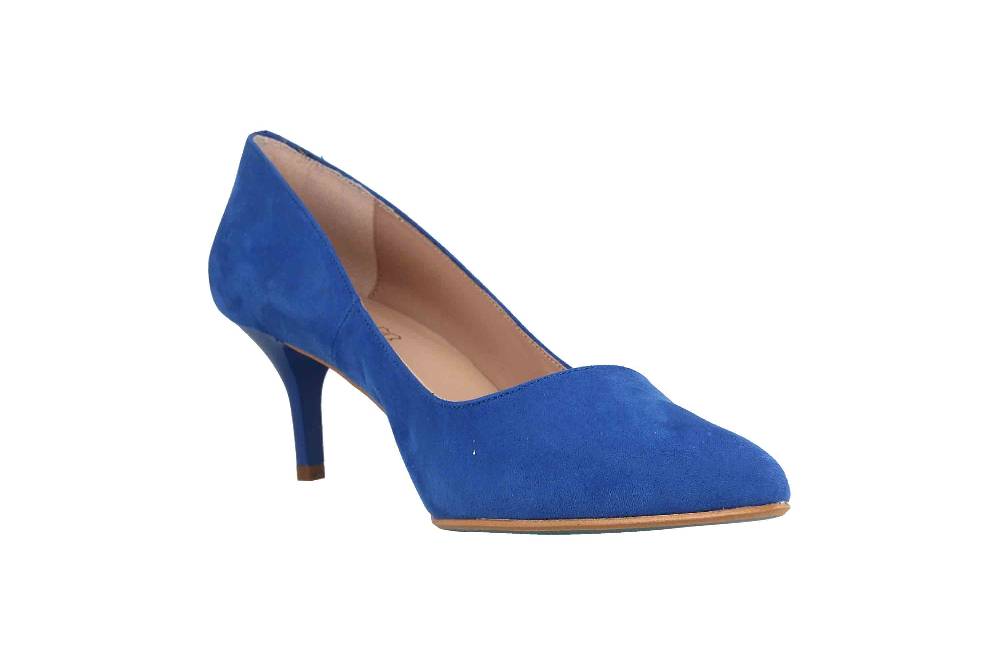 GIULIA Pumps In Übergrößen Blau 65790 Francia Ante Große Damenschuhe