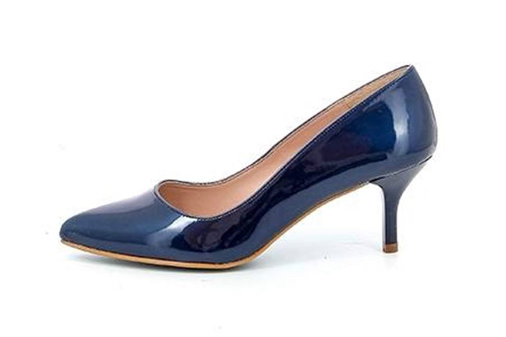 GIULIA Pumps in Übergrößen Blau 65801 MARINO SPACE große Damenschuhe