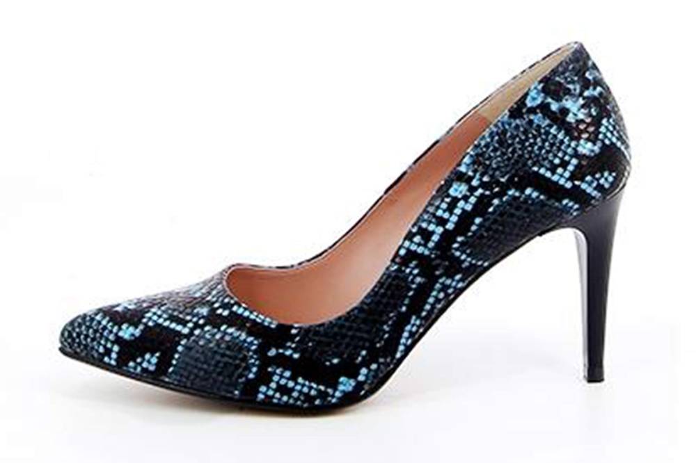 GIULIA Pumps in Übergrößen Blau 68366 AZUL C14 MAMBALINA große Damenschuhe