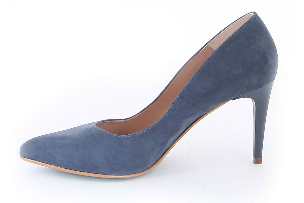 GIULIA Pumps in Übergrößen Blau 71577 PETROLEO ANTE große Damenschuhe