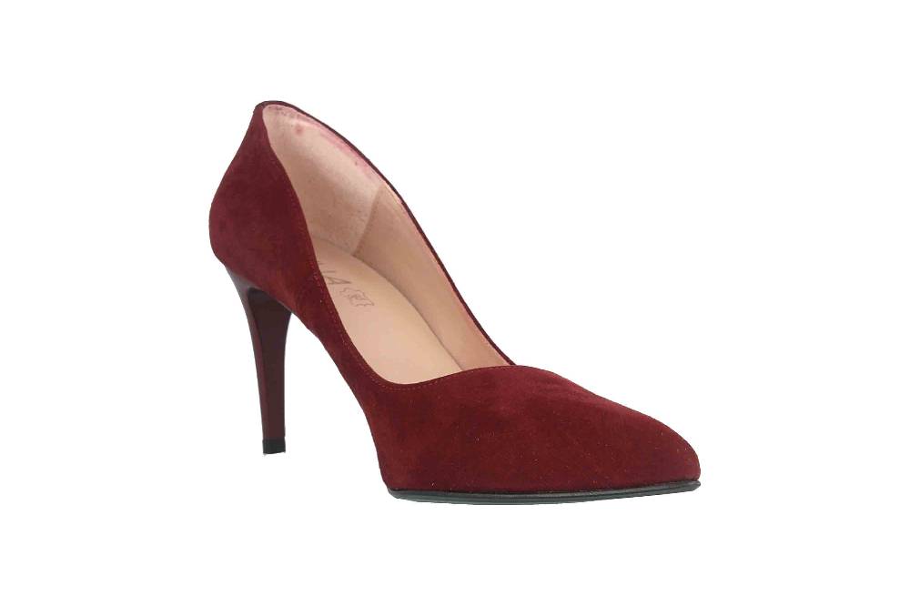 GIULIA Pumps In Übergrößen Bordeaux 64423 Große Damenschuhe