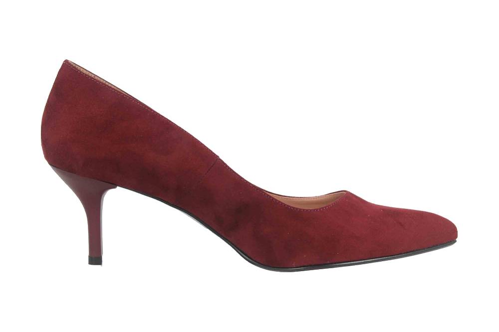 GIULIA Pumps In Übergrößen Bordeaux 66217 Große Damenschuhe