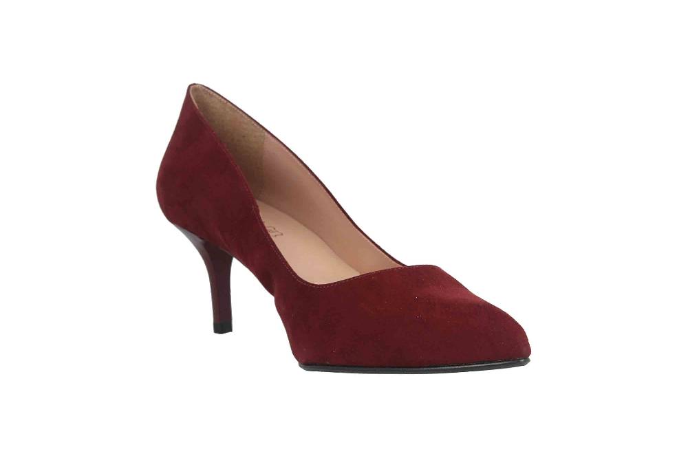 GIULIA Pumps In Übergrößen Bordeaux 66217 Große Damenschuhe