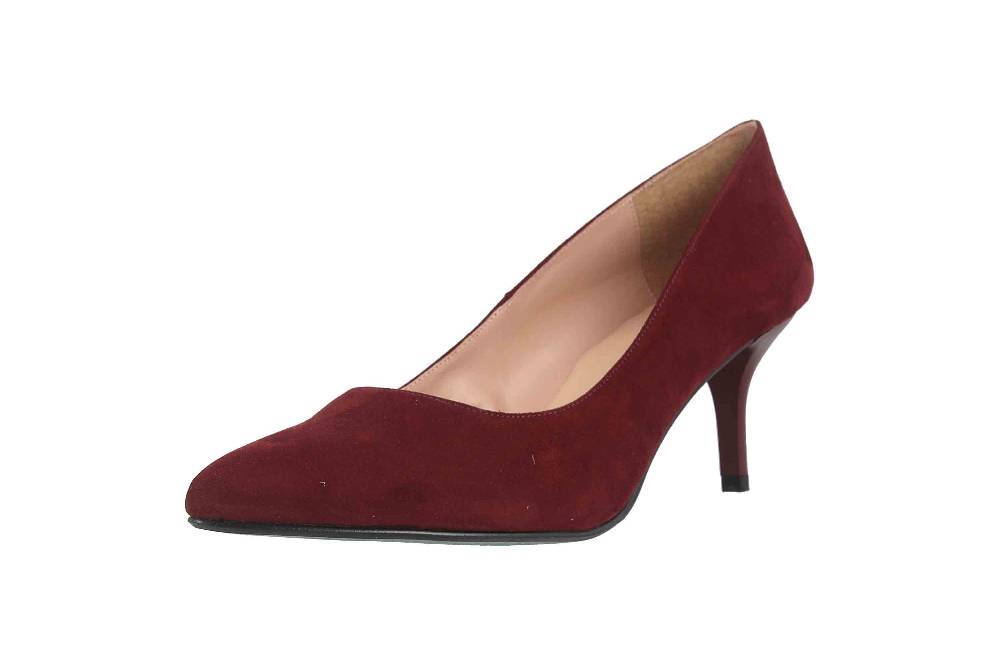 GIULIA Pumps In Übergrößen Bordeaux 66217 Große Damenschuhe